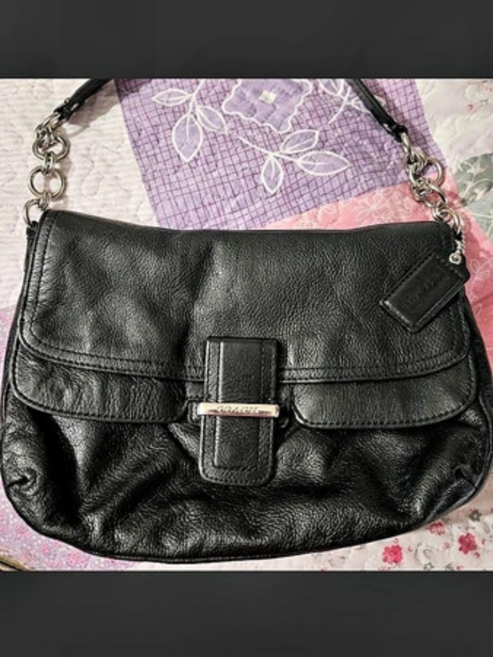 Coach Soho Flap Shoulder Bag Leather Shoulder Bag